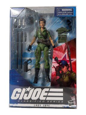 Hasbro G.I. Joe Classified Series Lady Jaye 6 Inches
